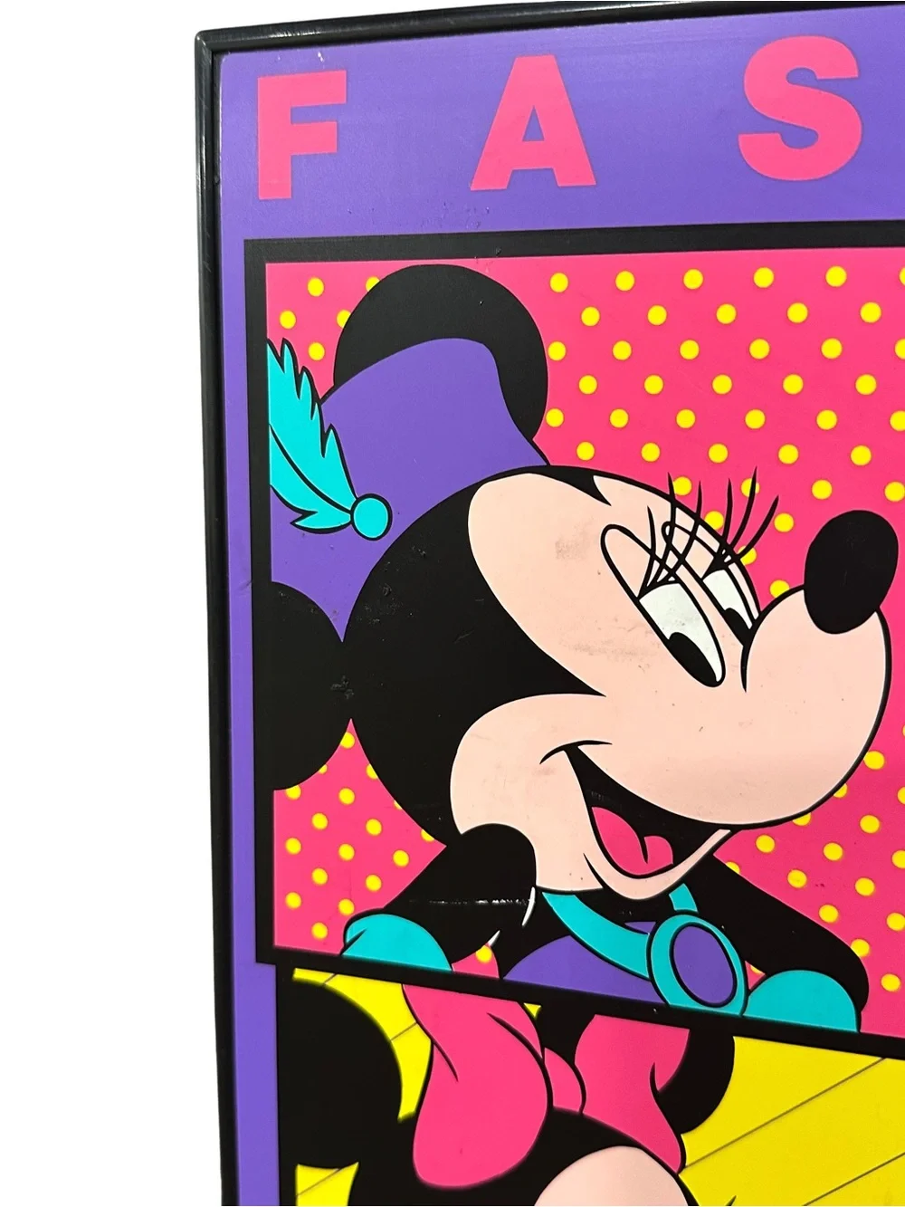 Minnie Mouse Lorus Quartz Poster Wall Clock Disney Mickey Unlimited 10” x 14”